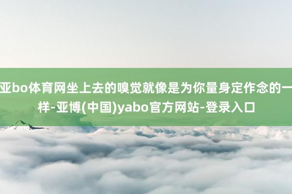 亚bo体育网坐上去的嗅觉就像是为你量身定作念的一样-亚博(中国)yabo官方网站-登录入口